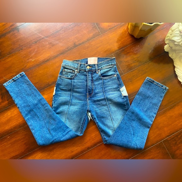 💋❤️REVICE SUPERSTAR Highwaisted crop jeans💋💋 - Picture 1 of 5